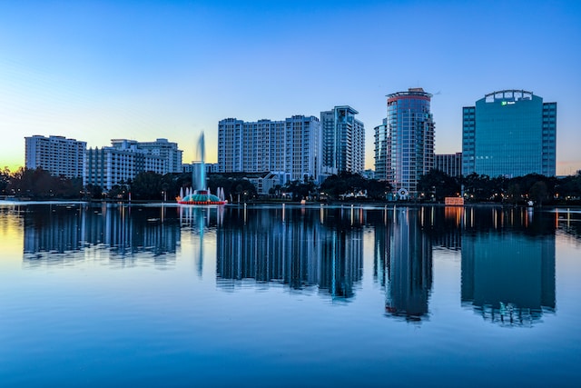 Orlando Eola lake